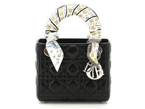 Christian Dior Lady Handbag Lambskin